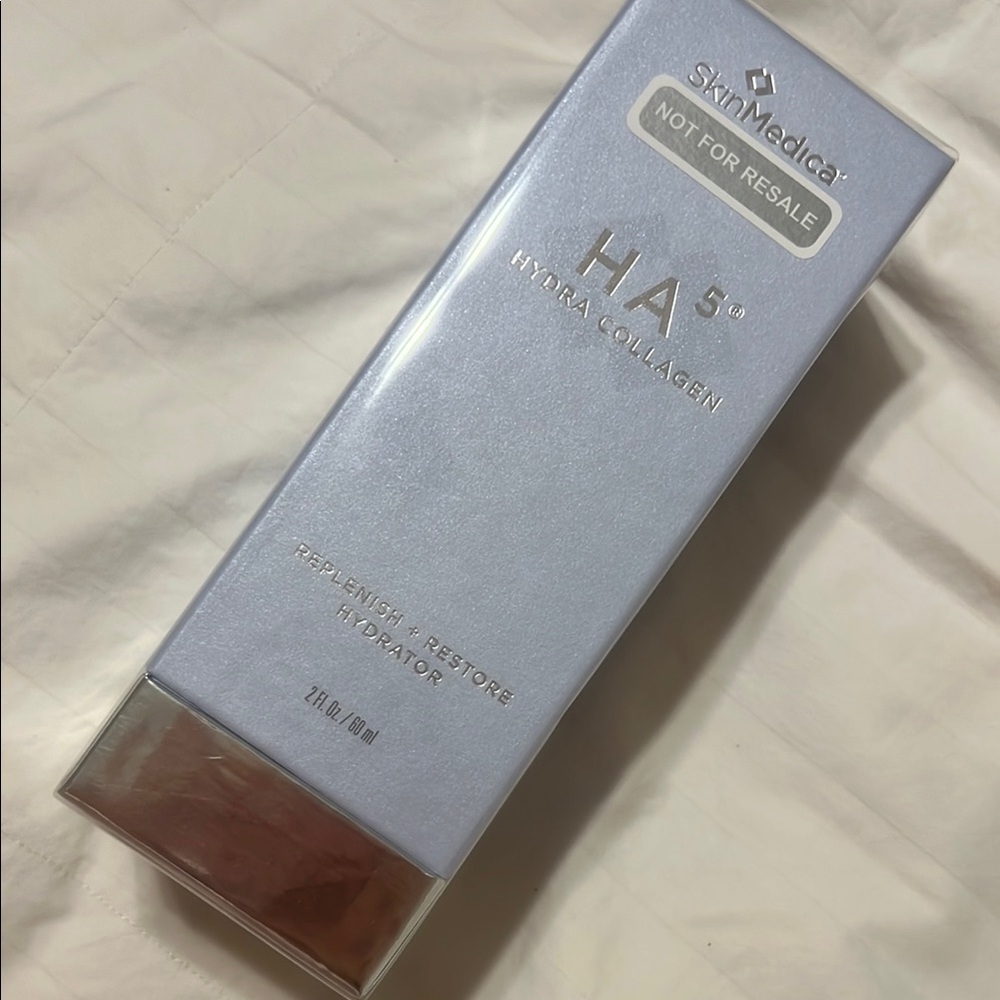 COPY - SkinMedica HA5 HydraCollagen Skincare - Silver and White